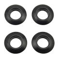 FLYEER 2020 4Pcs Universal Kayak Canoe Raft Paddle Oar Drip Rings Splash Guards Ring Paddle Accessories Replacement. 