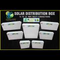 Solar Distribution Box 10-32WAY Household illumination Electrical Distribution Box MCB Waterproof Junction Wire Box ABS+IRON BASE. 