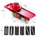 High Quality 10 In 1 Mandoline Slicer Vegetable Grater, Cutter with Stainless Steel Blades. 