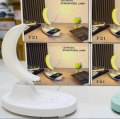 FRAKIN LED Music Atmosphere Touch Lamp with Blutooth Speaker and Mobile Fast Wireless Charging. 