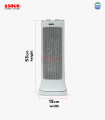 Sogo  Electric Fan Heater (JPN-78). 