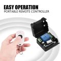 Remote control push button switch for electric door lock gate lock only switch lock not include - Plug n Play - 50 to 100m range - upto 10 remote supported. 