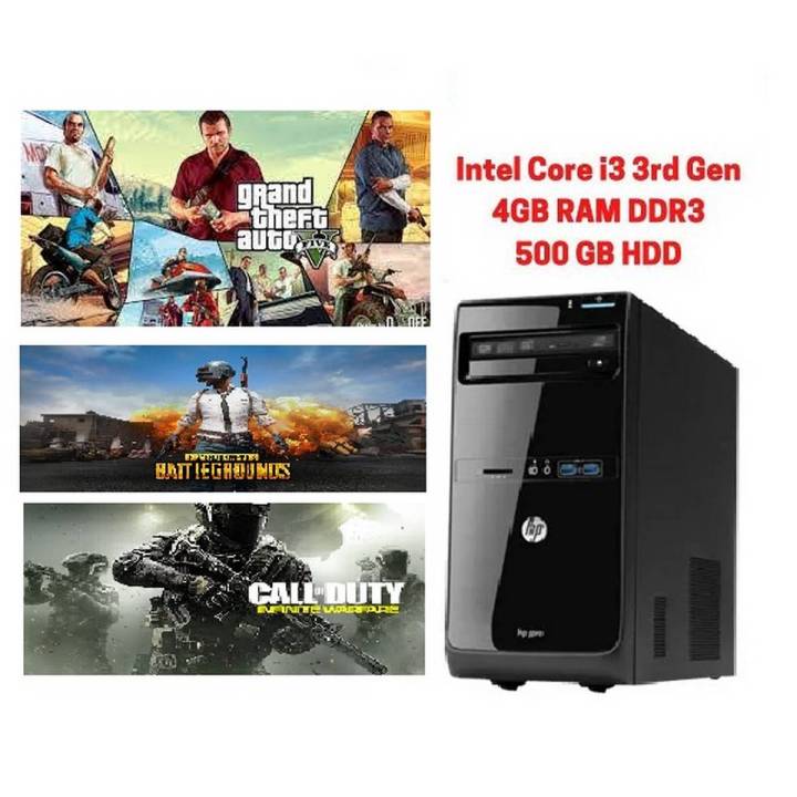HP%203500%20Pro%20Micro%20Tower%20GAMING%20PC%20-%20Intel%20Core%20i3%203nd%20generation,%204GB%20Ram,%20500%20GB%20Hard%20Drive%20Gaming%20PC%20-%201GB%20Graphic%20card%20-%20GTA%205%20&%20PUBG%20or%20Call%20Of%20Duty%20Games%20Installed%20-%20Image%202