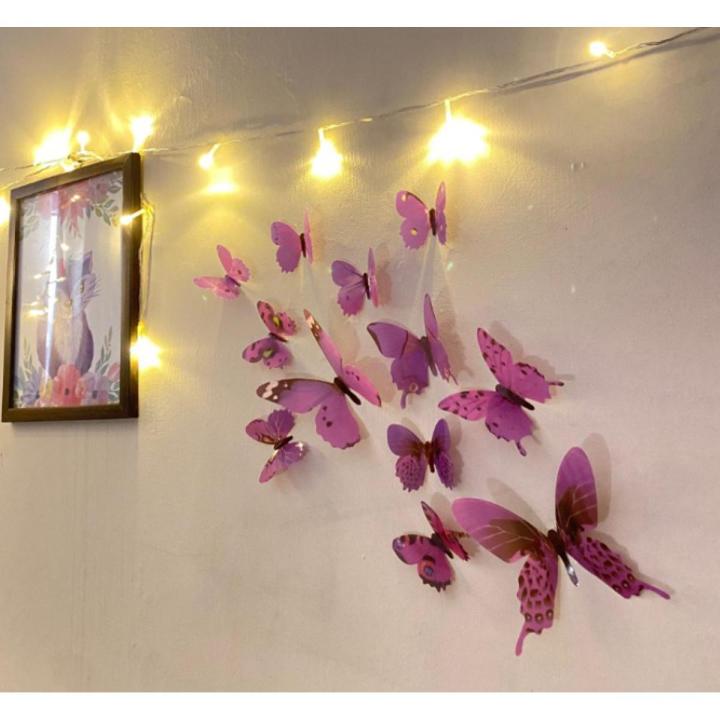 3D%20Purple%20Mix%20Design%20Butterfly%2012%20pcs%20For%20Wall%20Decoration%20or%20Fridge%20Door%20or%20House%20Doors%20-%20Image%202