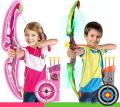 Archery Bow Set and Toys with Arrows Outdoor Fun Target Shooting Game for Kids Children Archery Outdoor Sports Toy Arrows Set. 