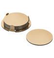 Coasters Ikea Set Of 6 Brass Coaster. 