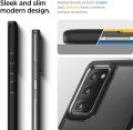 Spigen Ultra Hybrid Back Cover for Samsung Galaxy Note 20 Mobile Phone - ACS01420 – Matte Black. 