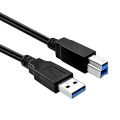 USB 3.0 Printer Cable Type A Male to B Male AM to BM 5Gbps Print Cables USB 3.0 Printer Cable 6FT USB 3.0 Type A Male to B Male Printer Scanner Cord ( Branded ). 