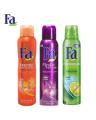 Pack of 3 - FA Body Spray ( Deodorants ) For Women - Multi color - 200 ml each. 
