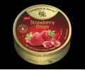 Cavendish & Harvey Strawberry Filled Drops Tin 175 grams (Imported). 