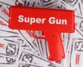 Cash Cannon Spray Money Gunz Money Rain Toy Spit Banknootes Gunz Red Best Gift KUN TRADERS KN-163. 