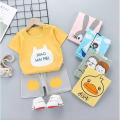 T Shirt And Shorts Pant For Kids Baby Boys And Girls Round Neck Short Sleeves Tee Tops Cloths Sets Dresses Outfit. 