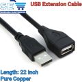 USB Extension Extender Cable Male to Female. 