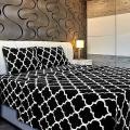 Bedsheet Flat Sheet Soft Microfiber Fabric Polycotton Printed Bed Sheet With Pillow Cover. 