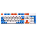 108Pcs/Set PBT Color Matching Key Cap Keycaps for Cherry MX Mechanical Keyboard. 