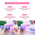 【In vogue】 Menstrual Cups Applicator Tool Easy Insertion Reusable Period Cup Tampon Applicator Menstrual Disc Booster. 