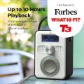 i-box Tune DAB Radio Portable, DAB/DAB Plus Radio, FM Radio, Portable Bluetooth Speaker, Digital Radio with USB Charging for 10 Hours Playback, Bluetooth Stereo Speakers, Rechargeable ( 79275PI/14 Black). 