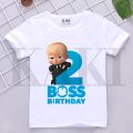 Boss Baby Birthday Shirts - Boss Baby Birthday T-Shirt for Kids. 