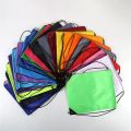 1pc Drawstring Backpack Bag with Reflective Strip String Backpack Cinch Sacks Bag Bulk for School Yoga Sport Gym Traveling. 