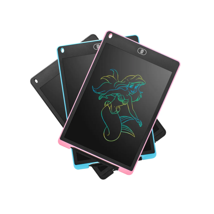 Lcd Writing Screen LCD 6.5 and 8.5 Inches Multi Color LCD Writing Tablet for kids ( inch 8 ...