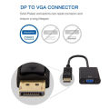 DISPLAY Port to VGA Converter - D-port To VGA Convertor DP Display Port Male To VGA Female Cable Converter Adapter DP-M to VGA-F | Convertor | Dport | VGA | D-port to VGA |. 