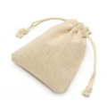 JUTE POUCH 5/Piece Burlap Jute Sack Drawstring Small Storage Bags/Pouch For Kitchen, Festivals, DIY Craft, Presents, Party Favors, Snacks & Jewelry Etc. 