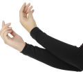 1 Pairs Summer Finger Sleeve Cool Wearing Elastic Elbow, Arm Guard With Thumb Hole Sun Protection Stretchable Sports Sleeves For Mens,women,boys and girls. 