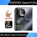 Infinix Smart 5 Pro Back Rear Camera Protector 9H Gorilla Flexible Protection For Infinix Smart 5 Pro - 2Pcs. 