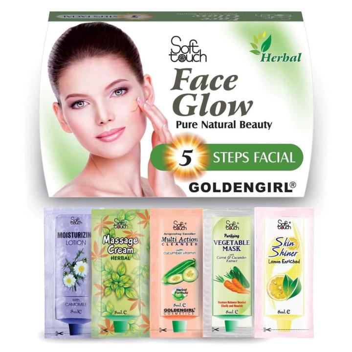 Herbal Facial Kit Soft Touch 5 Step Facial