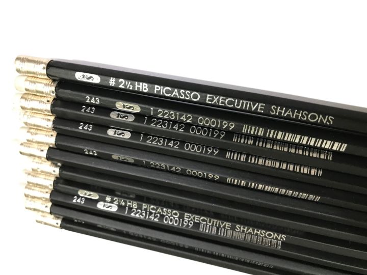 Picasso%20Executive%20Lead%20Pencil%20-%20Pencil%20With%20Rubber%20-%20Office%20Stationery%20-%20School%20Stationery%20-%20Pencil%20Box%20-%20Pack%20of%2012%20Pencil%20-%20Image%202