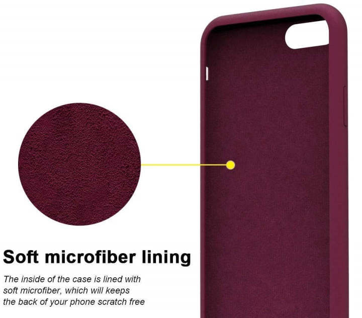 Iphone%207%20Plus%20Silicone%20Cover%20Soft-Touch%20Finish%20Back%20Protective%20Case%20For%20iPhone%207%20/%208%20Plus%20-%20Image%202