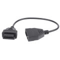 12Pin OBD1 To 16Pin OBD2 Convertor Adapter Cable For GM Diagnostic Scanner Scan Tool Leima. 