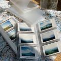 Photo Album 3 inch transparent photo album used for 84 Polaroid mini business card holder storage bags photo album interstitial photos Movie tickets Idol Cards polaroid album. 