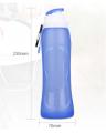 Foldable Water Bottle Silicone For Camping Traveling. 