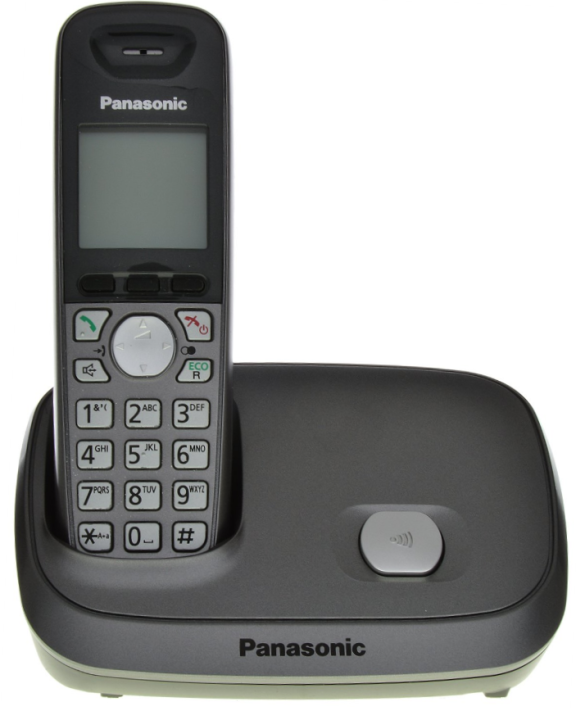 Panasonic KX-TG6511E PTCL Wireless landline phone with Speakerphone, Caller ID and Free 02 New Rechargeable Cells