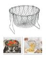 Chef Basket Deluxe Kitchen Colander Cooking Expandable. 