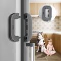 Child Safety Fridge Door Lock for Kids & Babies – Strong Adhesive Refrigerator Lock, Double Press Opening, Baby Proof Home Protection. 
