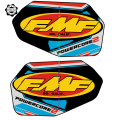 FMF Sticker Motorcycle Exhaust Pipe Stickers Smoking Bucket Heavy Duty Motorcycle Mountain Off-road Motorcycle Decorative Decal. 