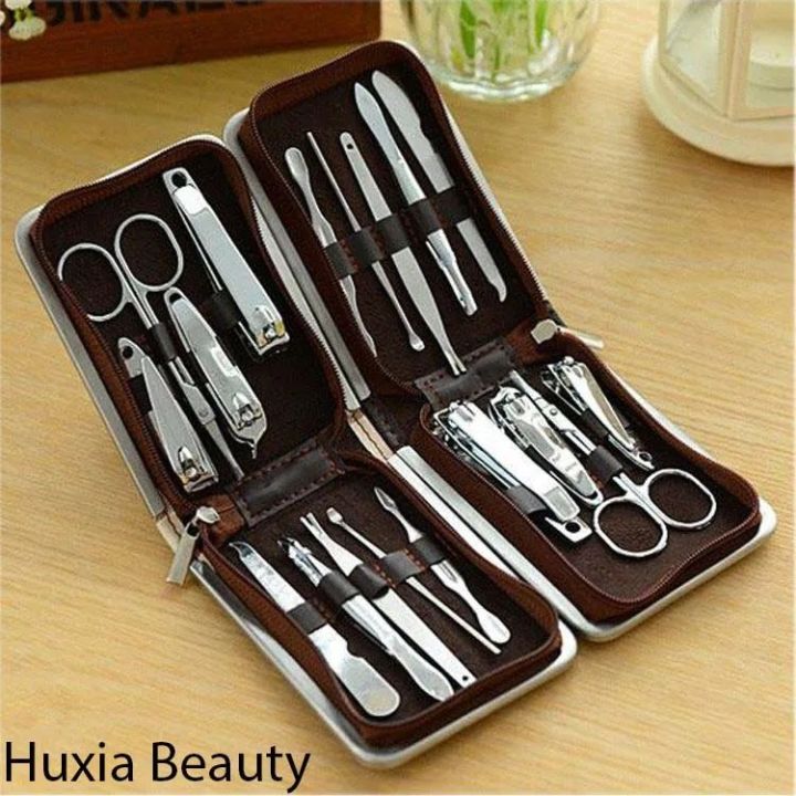 SWEET BEAUTY Nail Clipper Set 7-piece Electroplating Nail Clippers Nail Care Kit Stainless Steel Eyebrow Trimmer