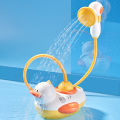 Cute Water Bath Duck Shower Electric Spray Bathroom Kids Baby Toy Bathtub New Game Faucet Swimming for Girl Gift Pizazzazz. 