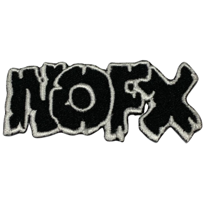 NOFX American Punk Rock Band Music Embroidered Iron on Patch Sew On Badge For Applique