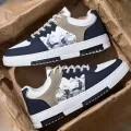 Sneakers for Men, All Season PVC Casual Style Sports Hiking Sneakers Blue & Beige Green Available. 