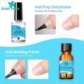 Green Home Nail Primer Easy to Apply Natural Nail Prep Dehydrator Acid-Free Primer Kit. 