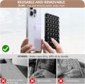 US Dealz Silicone Suction Cup Phone Mount Single Sided, Silicone Suction Phone Case Stand, Hands Free Mirror Shower Phone Holder for Selfies and Videos. 