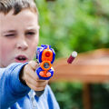 NERF Darts Pack of 20 Refill Box Compatible With All Blasters Elite Suction Dart Accustrike Soft Blasters. 