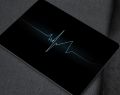 heartbeat-heart-ekg-minimalism Laptop Back Skin-Laptop Skin Vinyl Sticker Decal, 13 13.3 14.6 15 15.4 15.6 inch Laptop Skin Sticker Cover For All Laptops. 