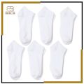 BIN-B 6 Pairs Cotton Ankle Socks For Girls Cotton Ankle Socks For Women No Show Low Cut Socks For Women Business Casual Socks For Women - 3 Random Colors. 