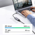 UGREEN USB C Ethernet Network Adapter USB to RJ45 USB Ethernet Adapter for Laptop Macbook Samsung S20 USB Ethernet Network Card. 