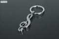 Hot Nw Metal Musical note Key chain Cool Luxury Car Key Ring Musical Bag pendant Keychains For Man Women Gift jewelry K1602. 