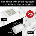 MOES Smart Radiator Thermostat Valve, ZIGBEE3.0 Intelligent Radiator Actuator Programmable Thermostatic Radiator Valve Temperature Controller Voice Control via Alexa. 